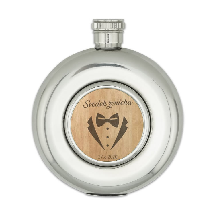 Placatka s gravírováním do kůže - Děkuji, že jsi I.