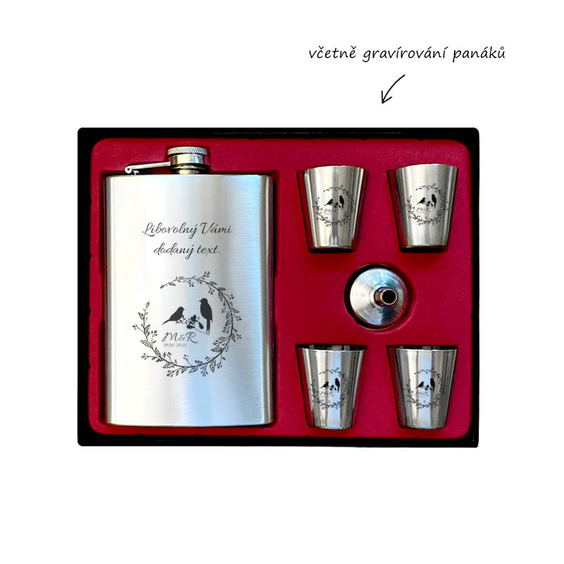 Placatka - Svatební (dárkový sada)
