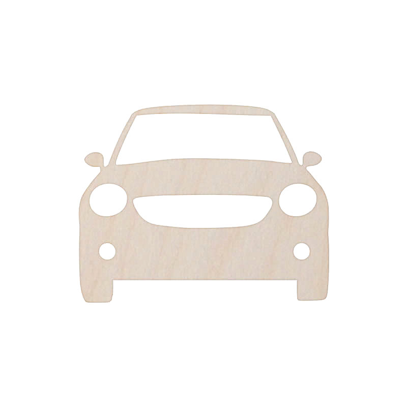 Dřevěná dekorace – auto