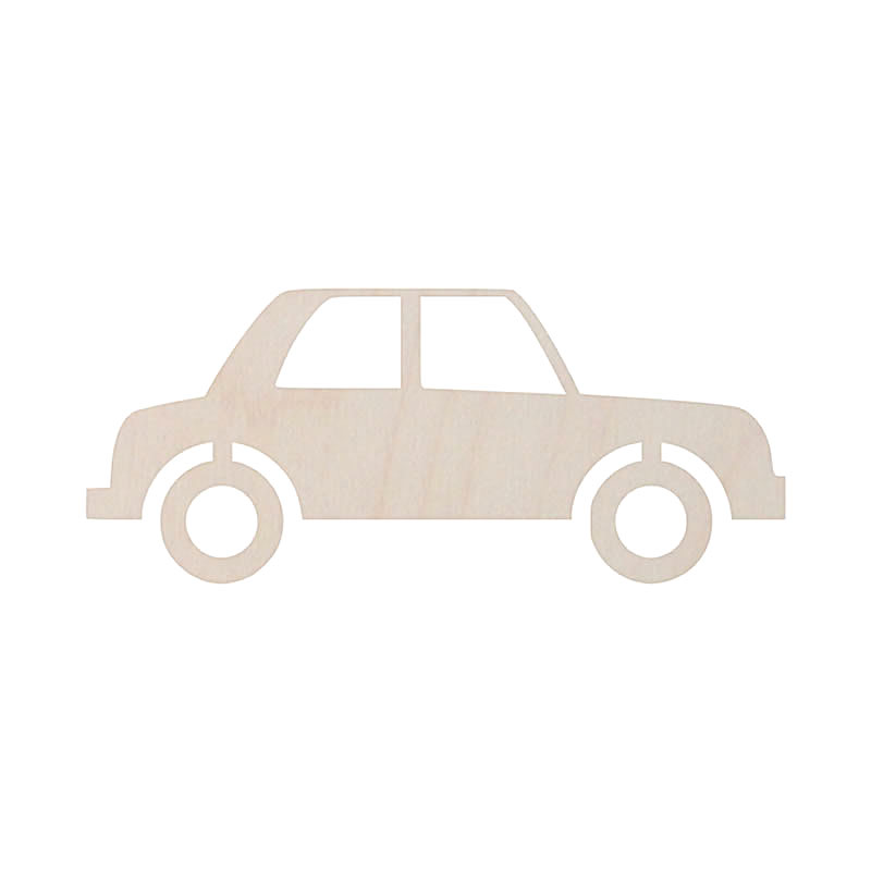 Dřevěná dekorace - auto
