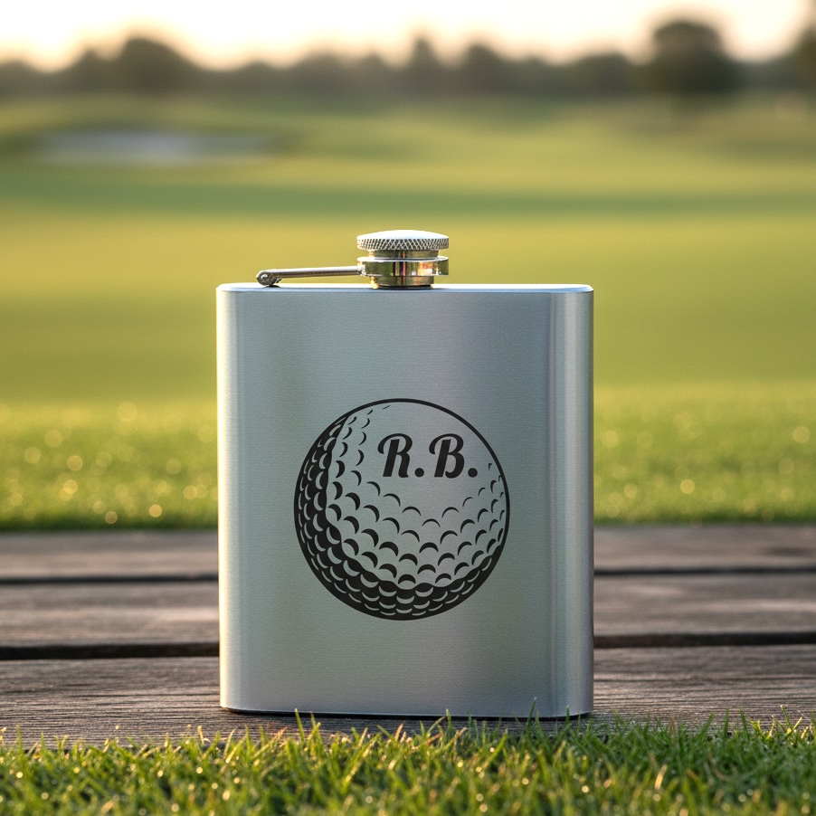 Placatka pro golfistu s iniciály