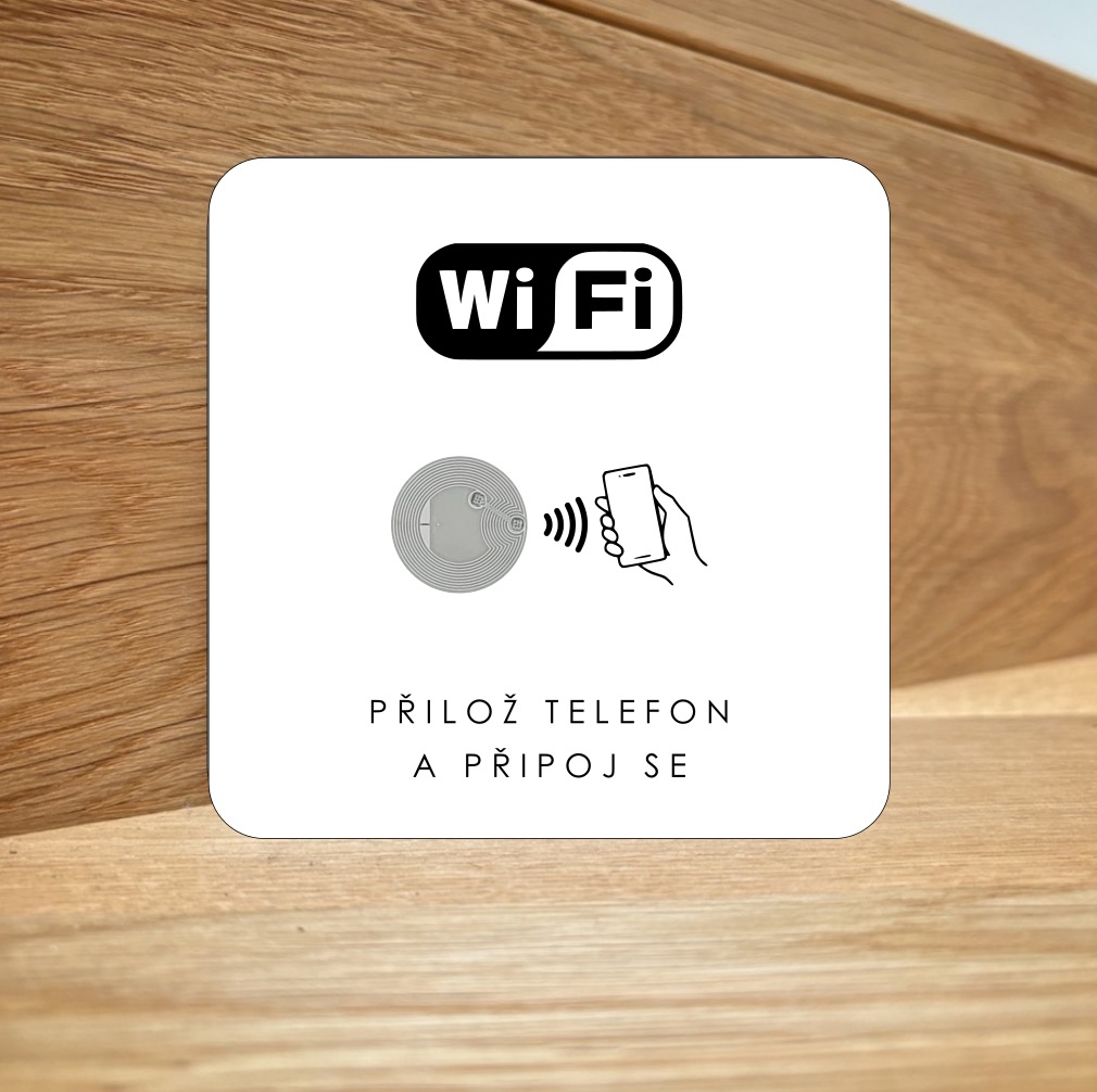 NFC destička pro připojení k WiFi