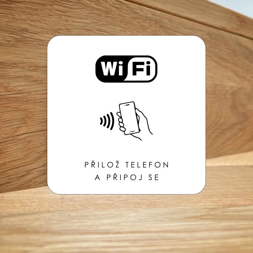 NFC destička pro připojení k WiFi