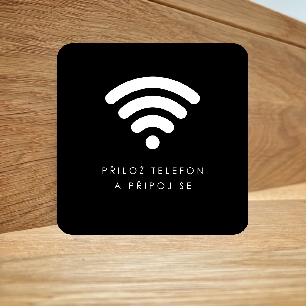 NFC destička pro připojení k WiFi