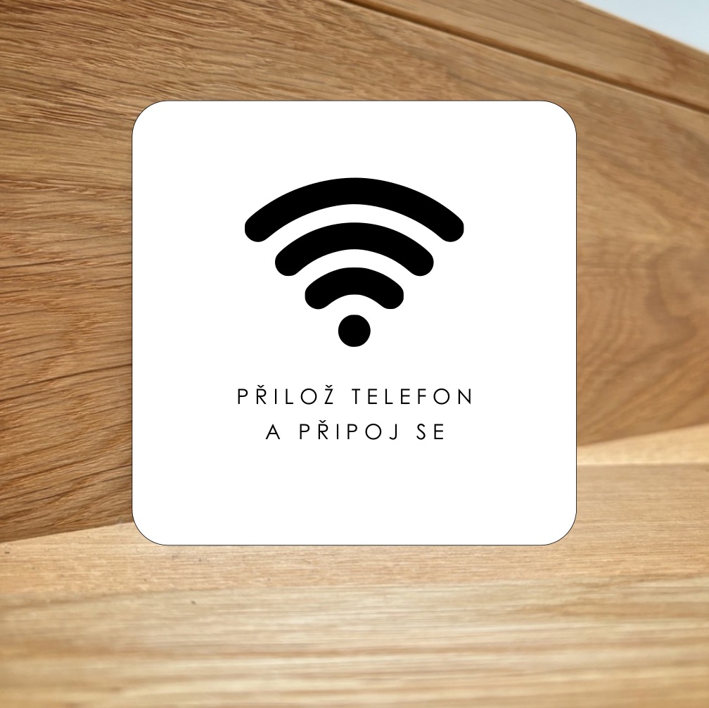NFC destička pro připojení k WiFi