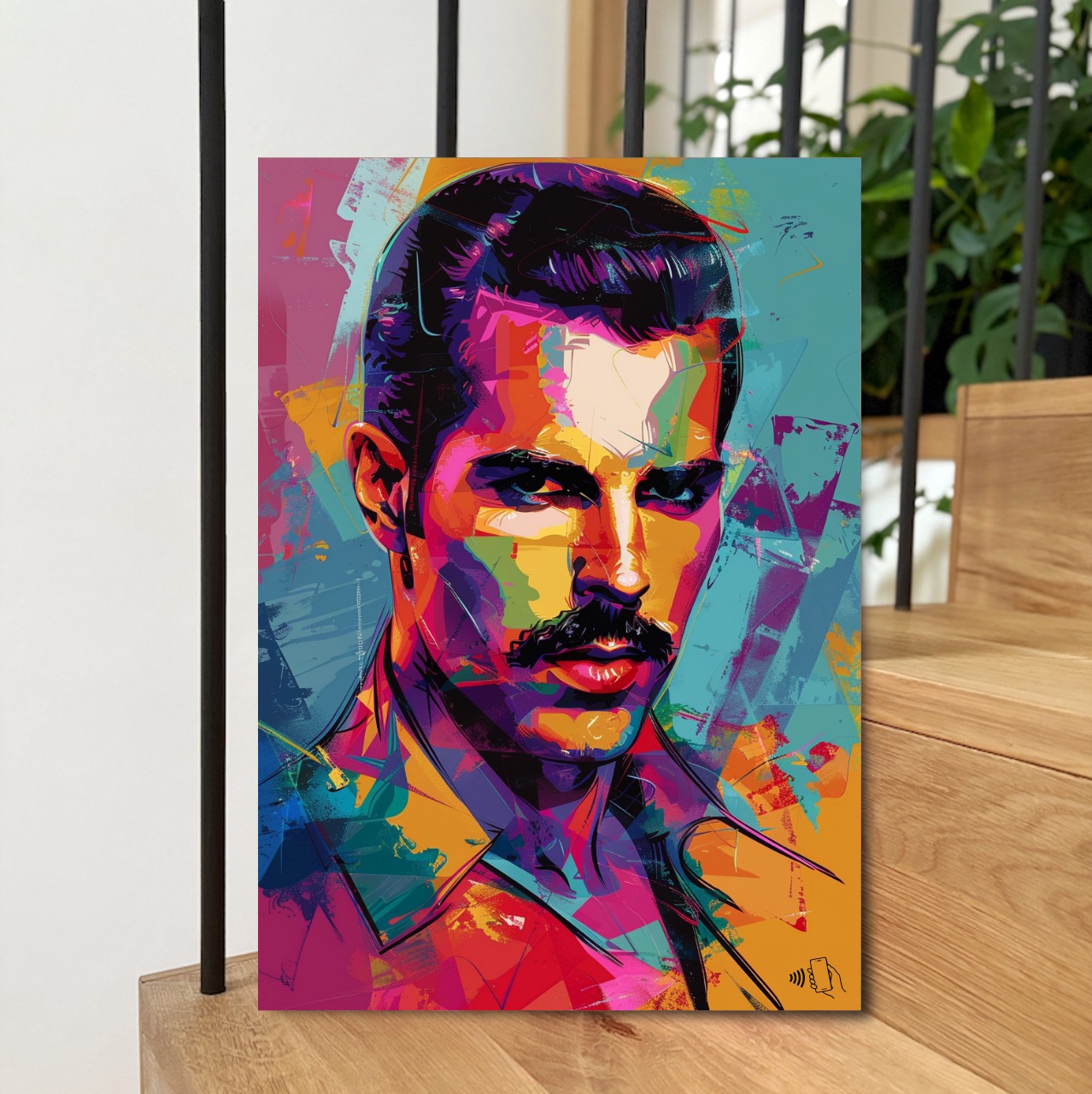 Hrající obraz - Freddie Mercury