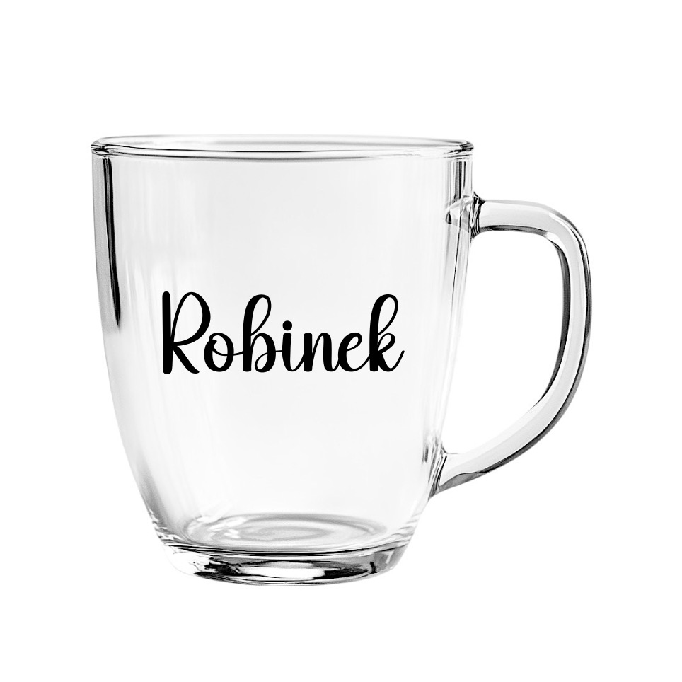 Samolepka na skleničku - Jméno na přání