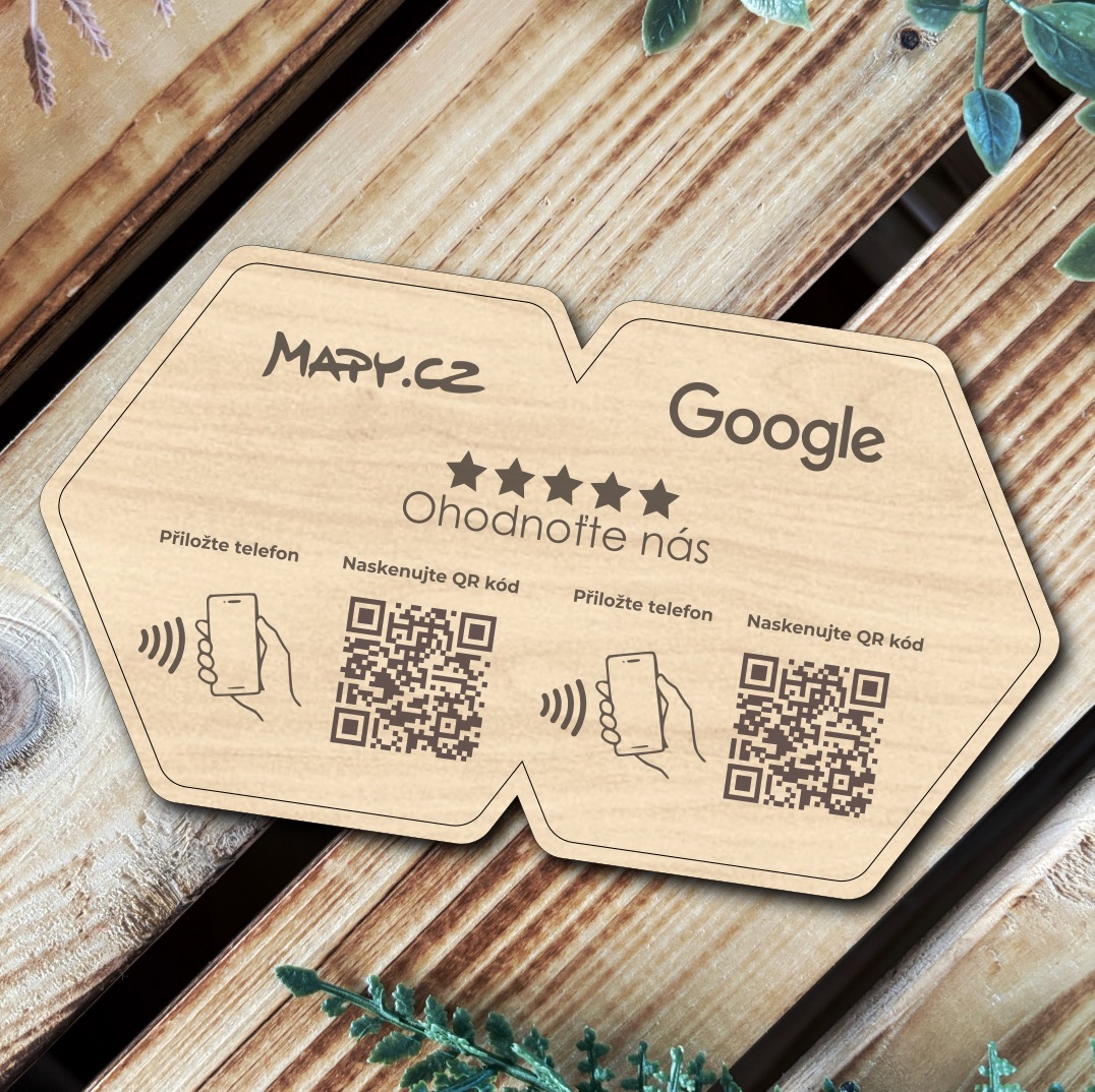 NFC recenze pro Mapy.cz a Google
