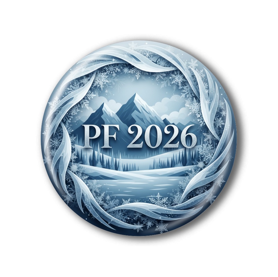 PF 2026 - Placka, magnetka, nebo přívěsek