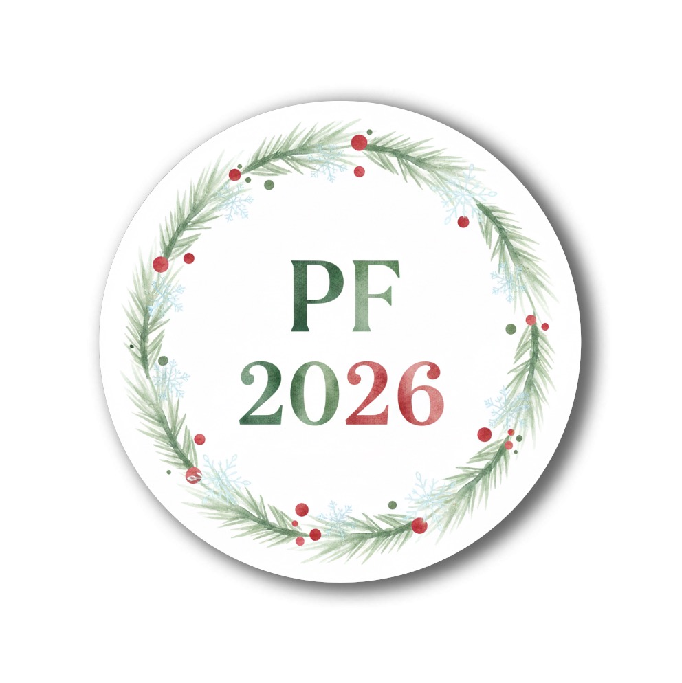 PF 2026 - Placka, magnetka, nebo přívěsek