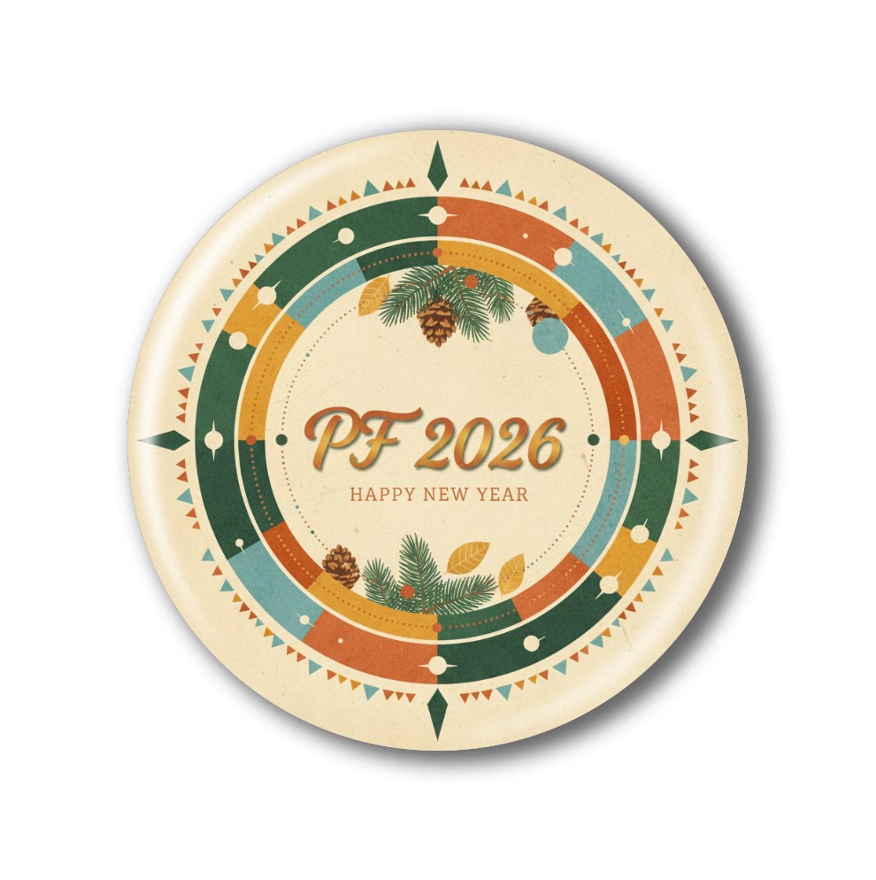 PF 2026 - Placka, magnetka, nebo přívěsek