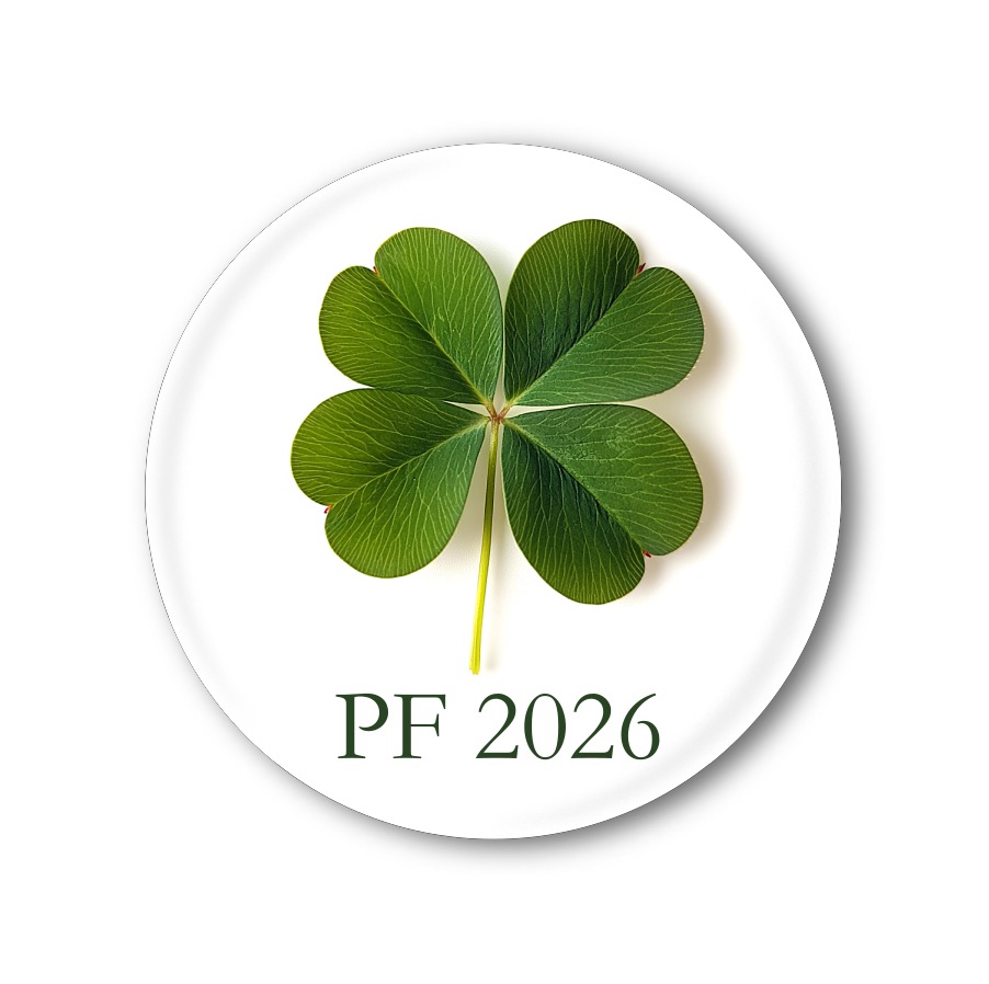 PF 2026 - Placka, magnetka, nebo přívěsek