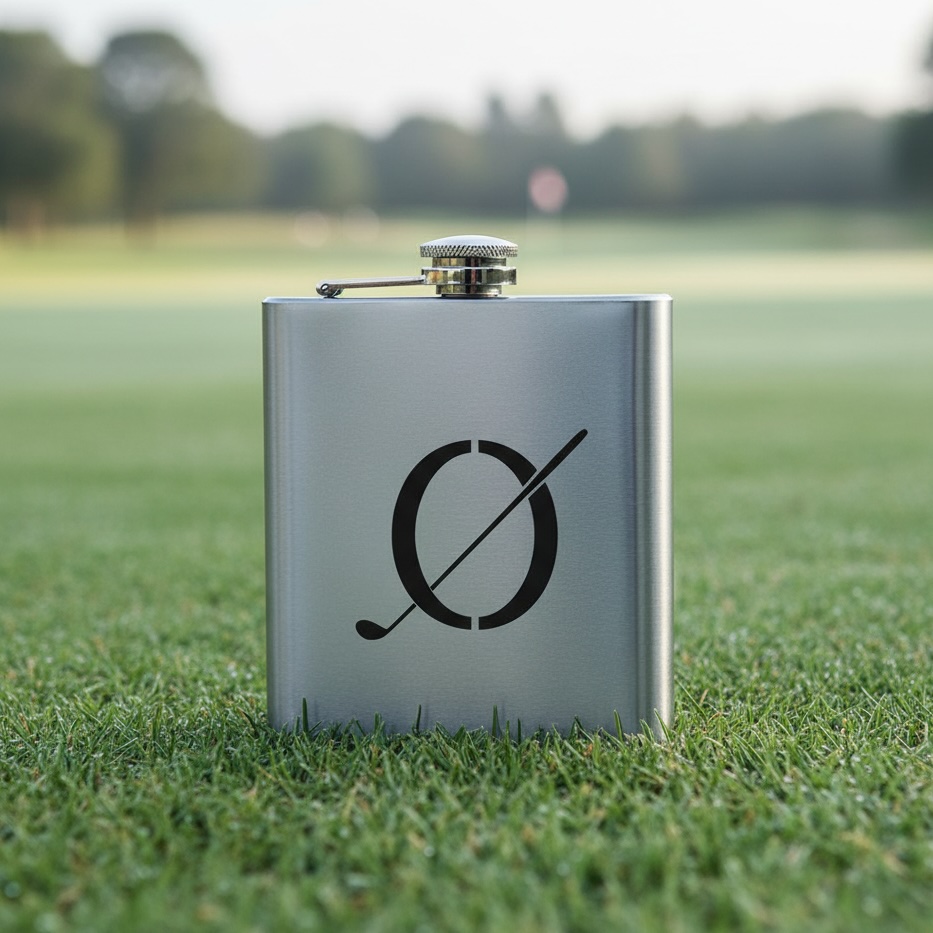 Placatka pro golfistu s písmenem na přání