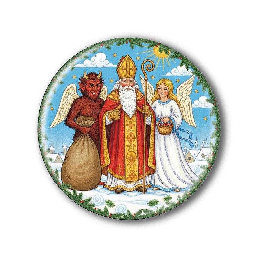 Placka - Mikuláš, anděl a čert