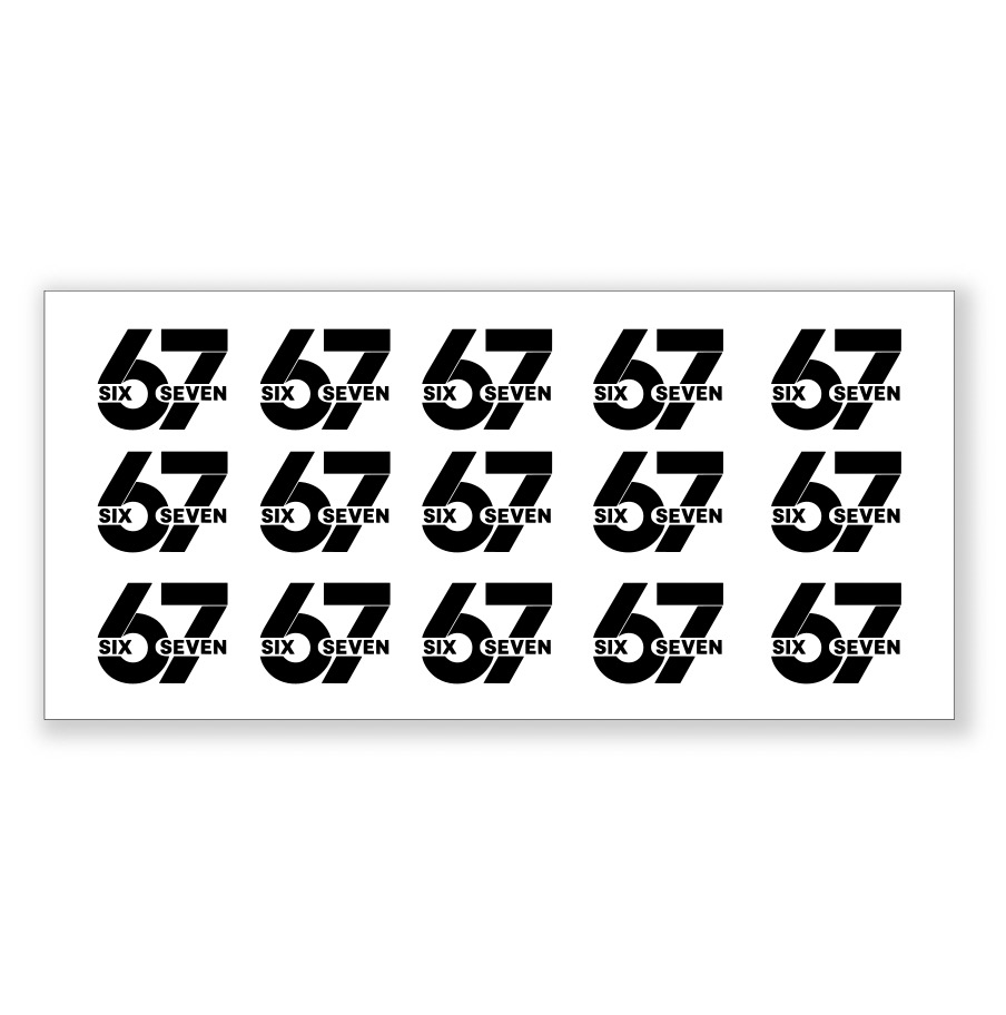 Dočasné tetování - Six Seven