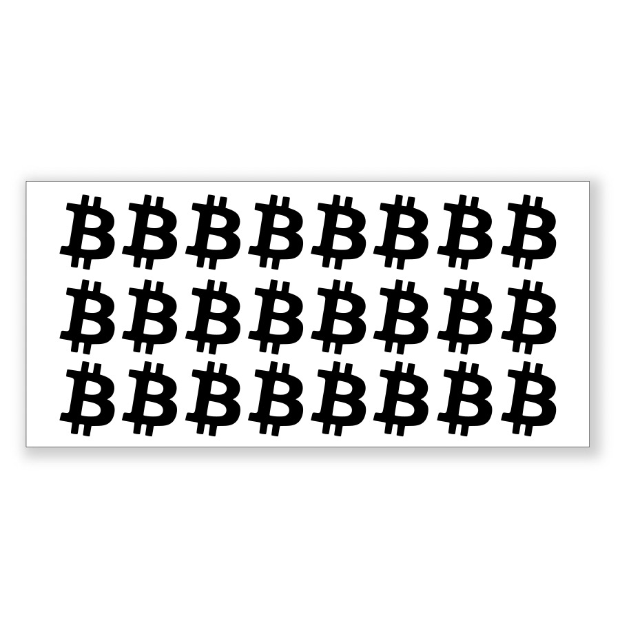 Dočasné tetování - Bitcoin