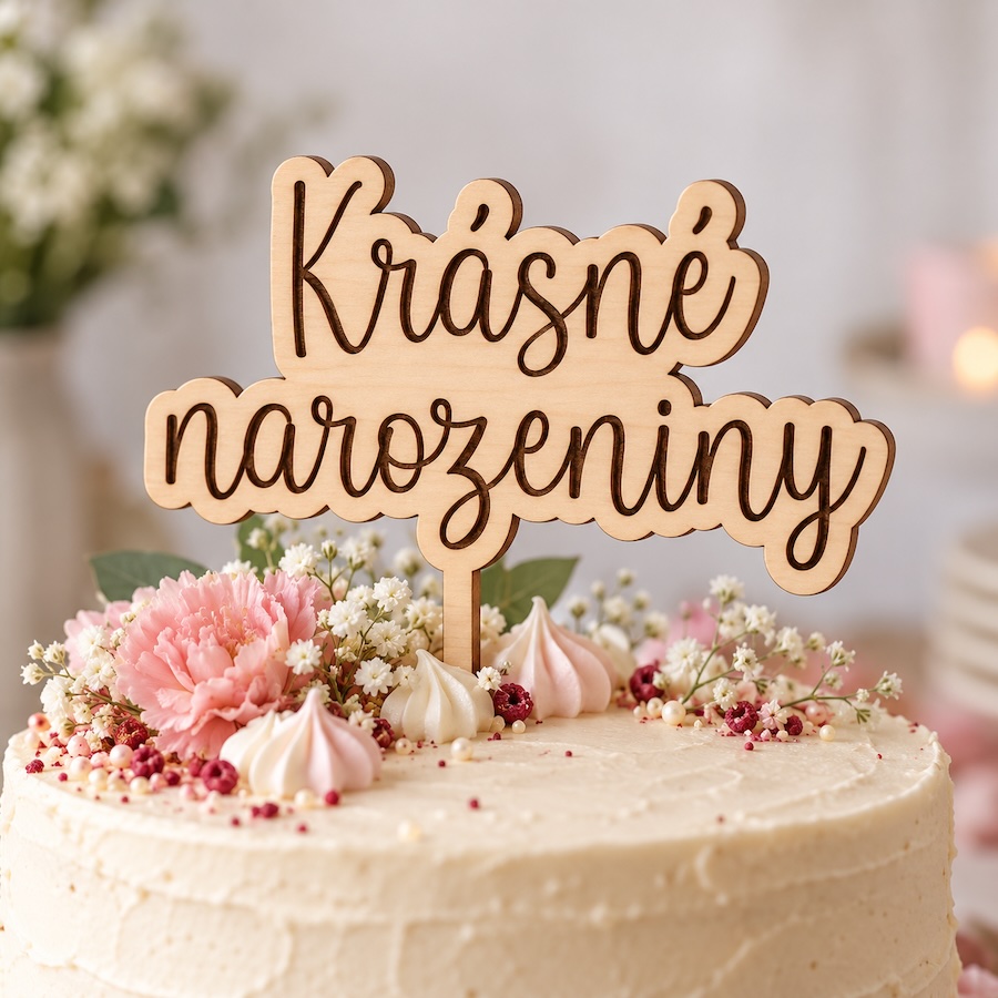 Zápich do dortu – Krásné narozeniny