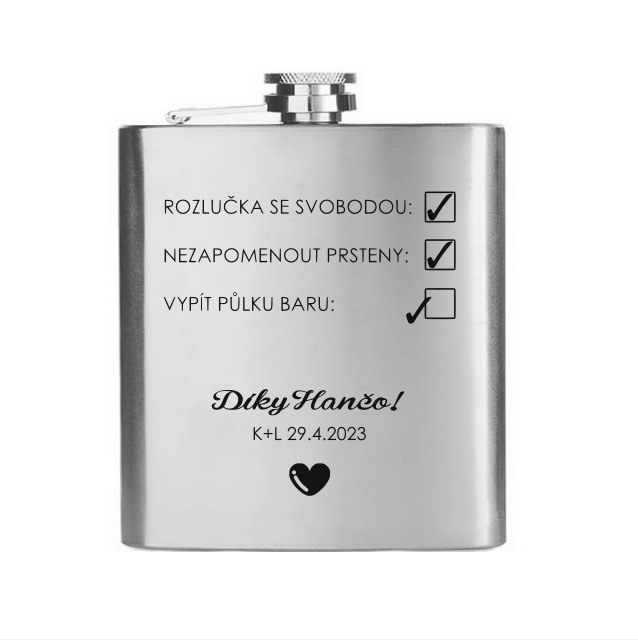 Placatka pro svědkyni (bez svatební řeči)