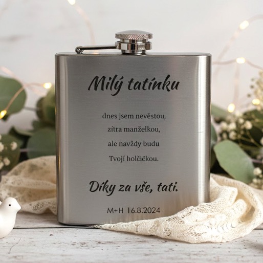 Svatební placatka pro tatínka