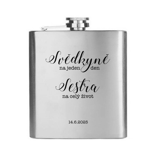 Placatka - Svědkyně (sestra) na jeden den