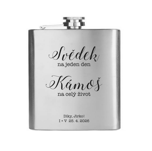 Placatka - Svědek (kámoš) na jeden den