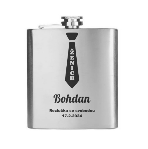 Placatka pro ženicha na rozlučku