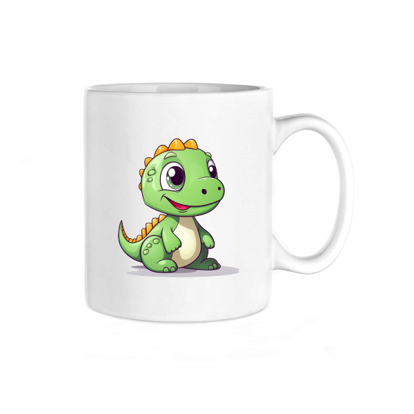 Keramický hrnek s dinosaurem