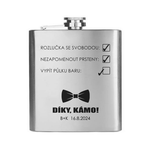 Placatka pro svědka (bez svatební řeči)