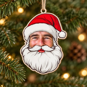Santa Claus s vlastním obličejem