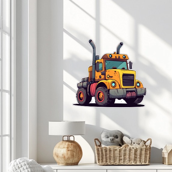 Dekorace na zeď - Truck