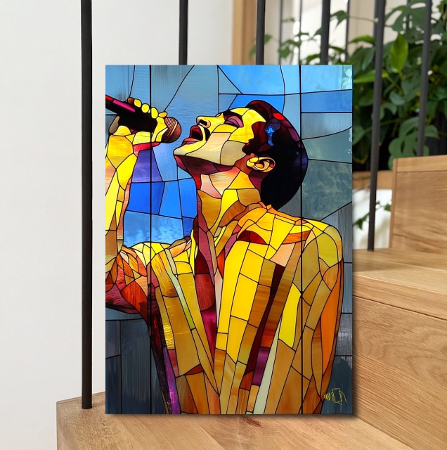 Hrající obraz - Freddie Mercury