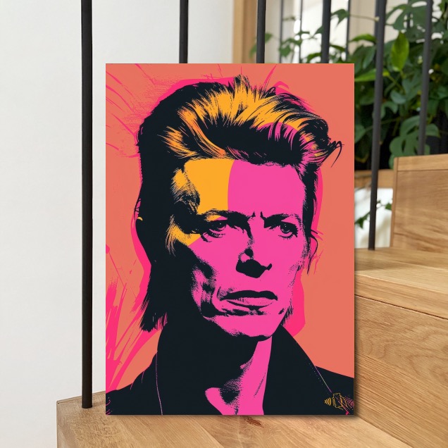 Hrající obraz - David Bowie