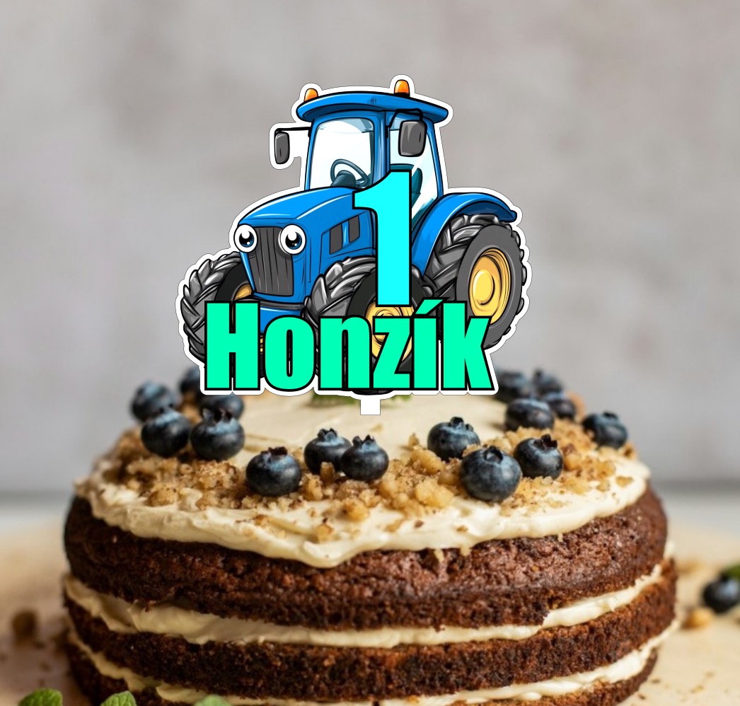 Zápich do dortu - Traktor se jménem a číslem