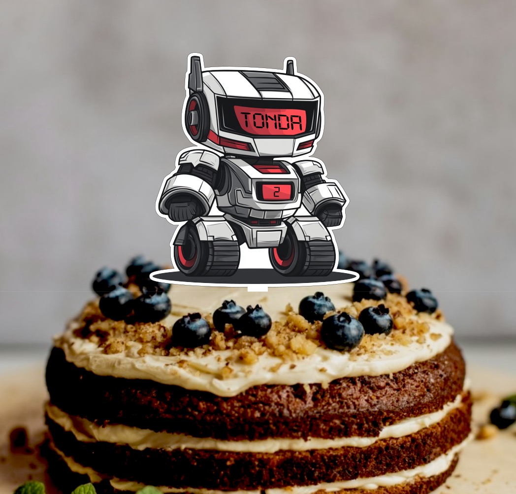 Zápich do dortu - Robot se jménem a číslem