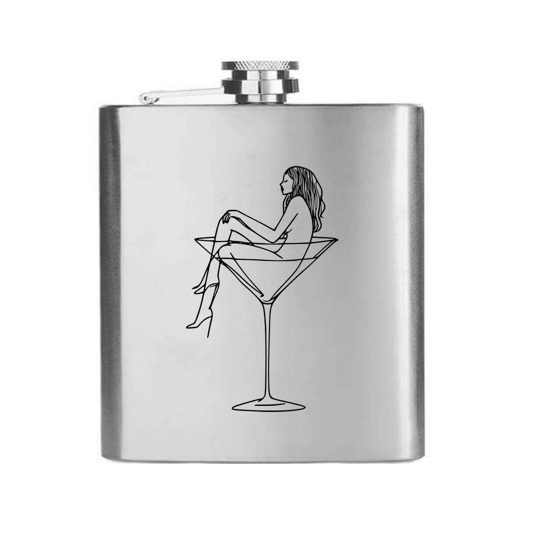 Placatka - Žena v koktejlu