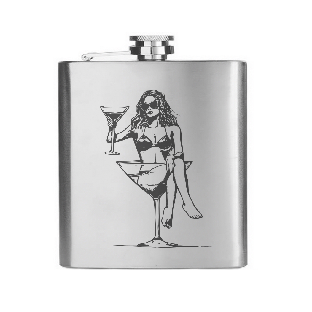 Placatka - Žena v koktejlu
