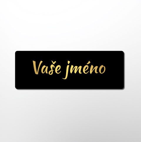 Jmenovka na dveře (plexisklo)