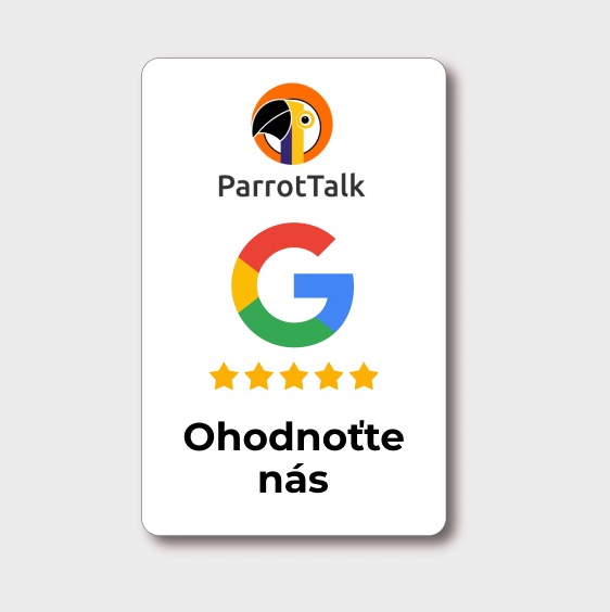 NFC karta s vlastním logem pro Google recenze