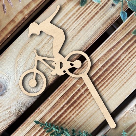 Zápich do dortu - Biker