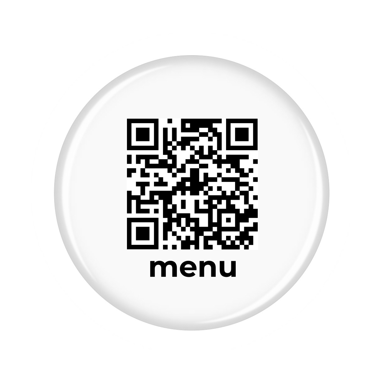 3D voděodolná samolepka na stůl - menu