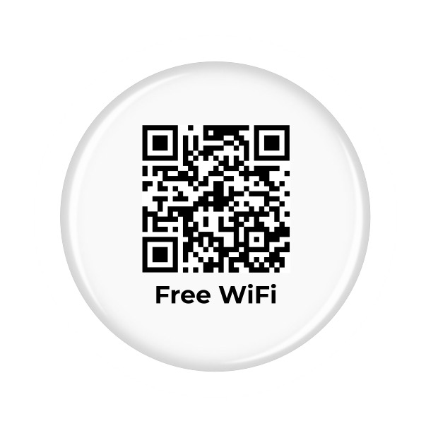 3D voděodolná samolepka na stůl - WiFi