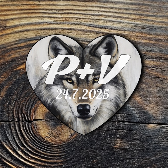 Svatební brož pro Vlkovi