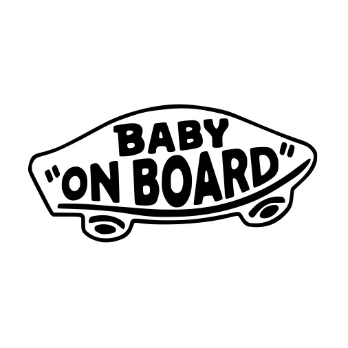 Samolepka na auto - Baby on Board