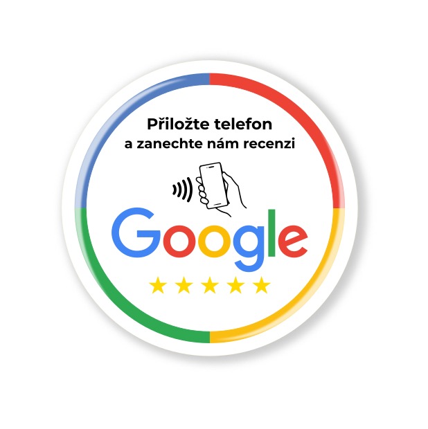3D NFC samolepka pro Google recenze
