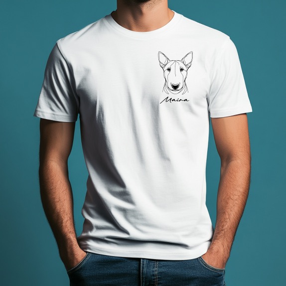 Tričko se psem a jménem (na výběr 160 motivů)