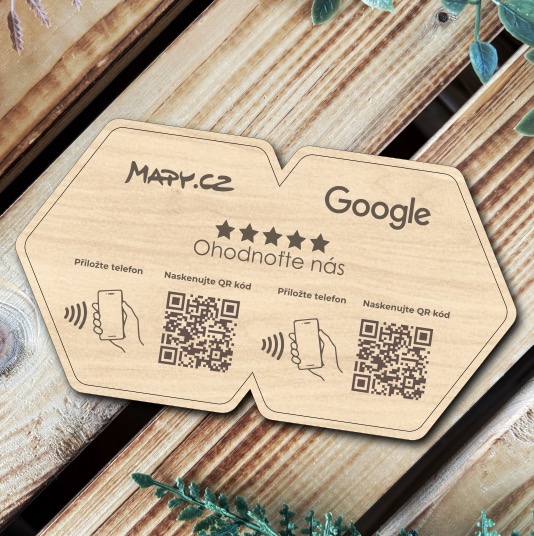 NFC recenze pro Mapy.cz a Google