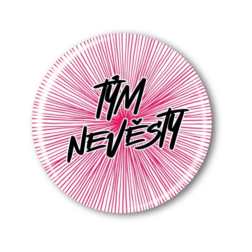 Připínací placka na rozlučku se svobodou