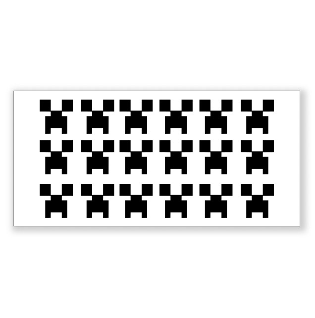 Dočasné tetování - Creeper