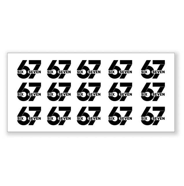Dočasné tetování - Six Seven