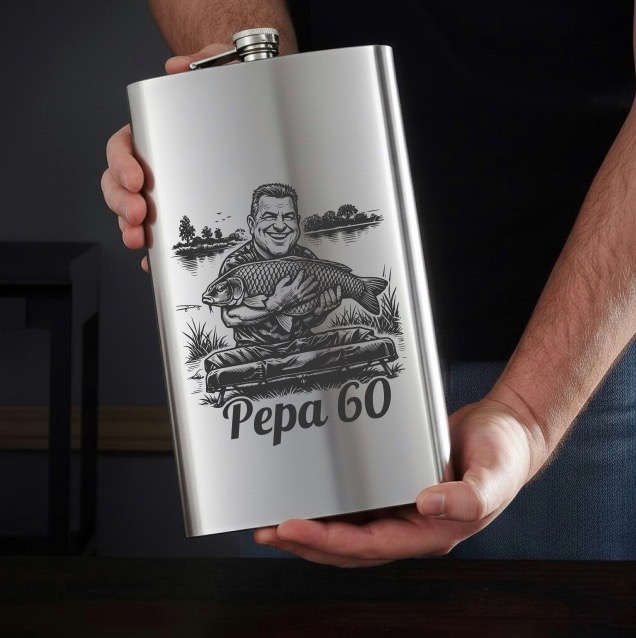 Obří placatka s karikaturou podle vaší fotky